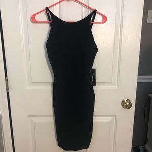Lulus black bodycon dress